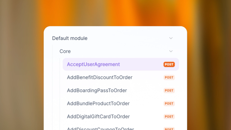 API-first and fully composable