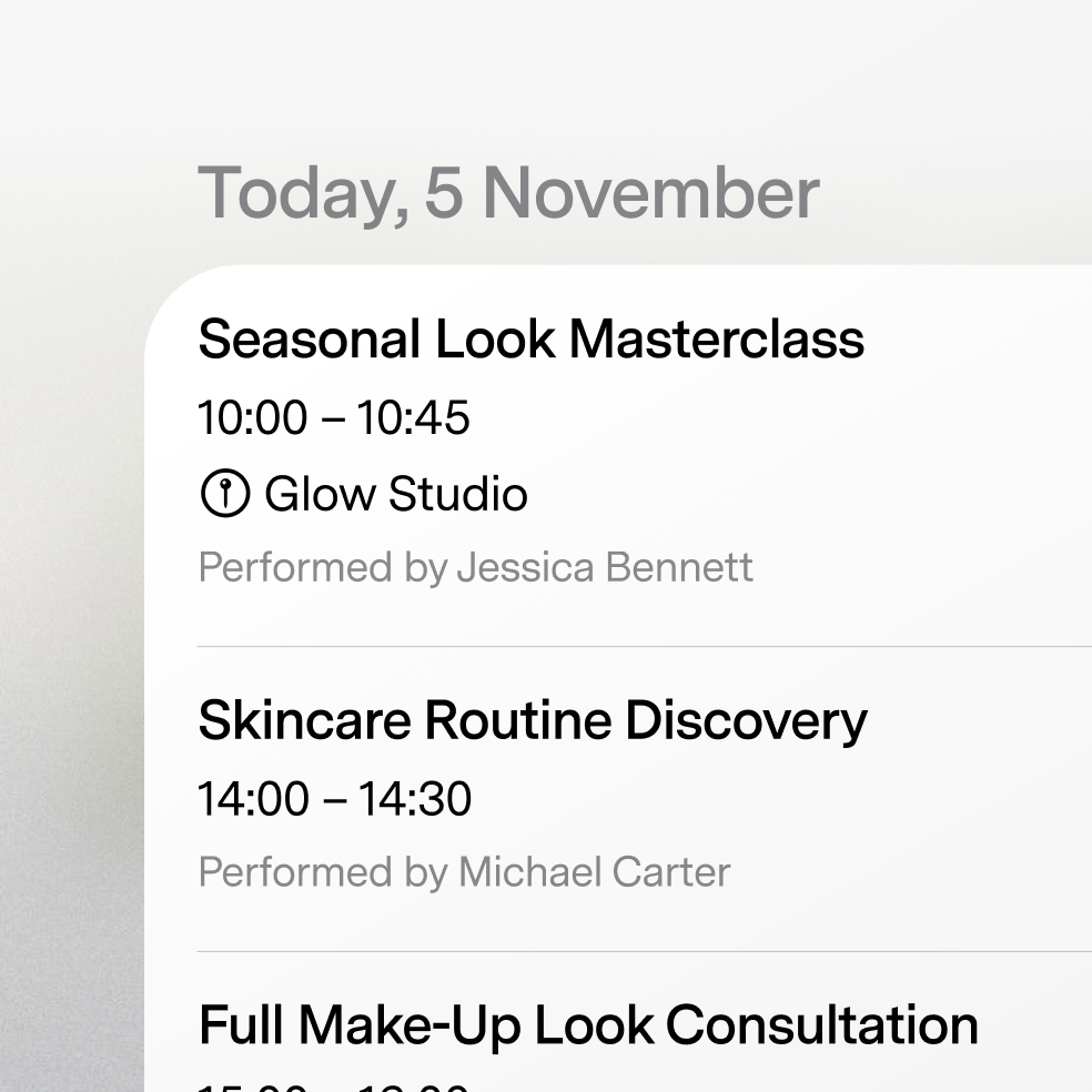 Appointments