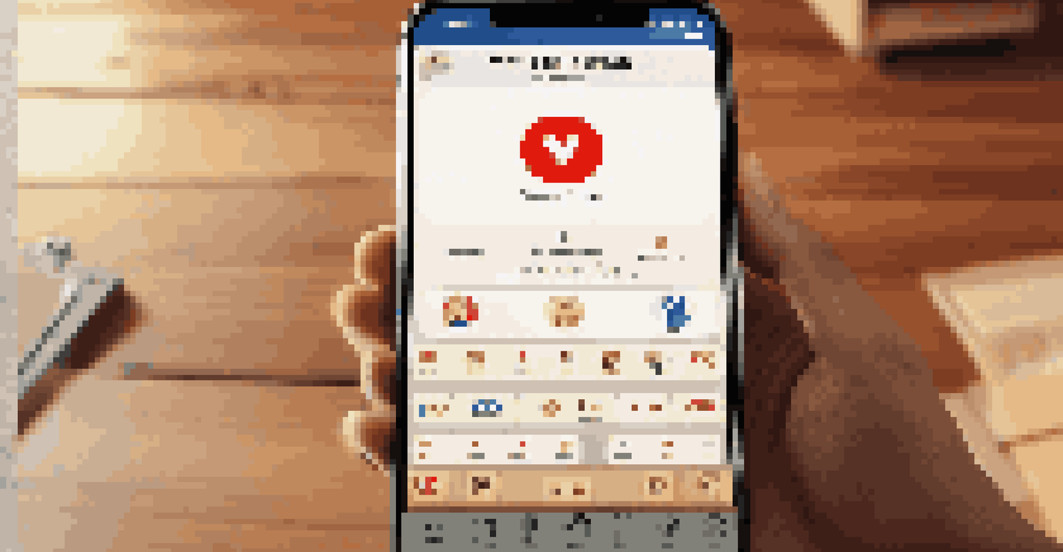 A close-up of a smartphone showing an emergency contacts app with various names and relationship icons.
