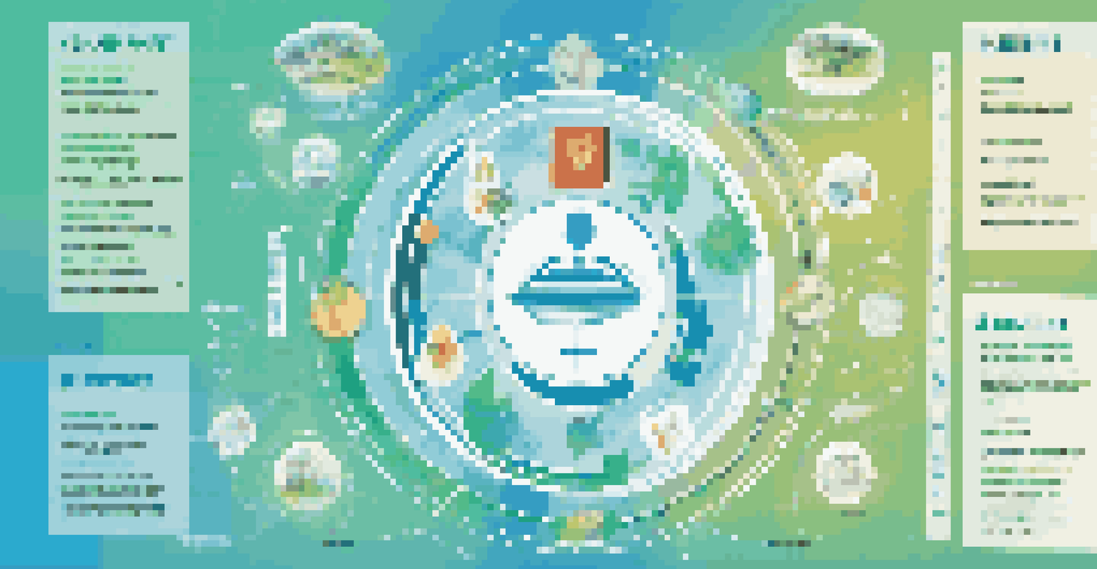 An infographic showing the concept of health passports with icons for vaccinations and travel, set against a globe background.