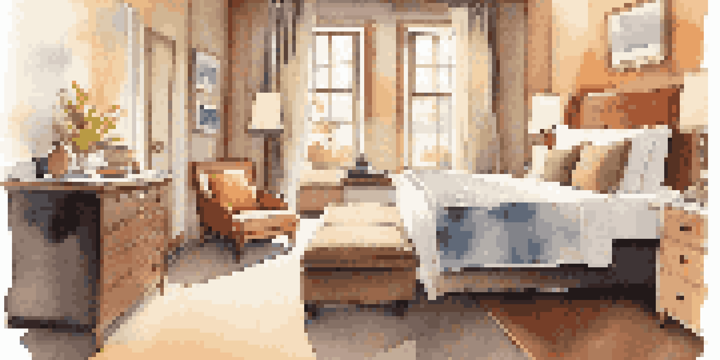 A welcoming pet-friendly hotel room with a bed, pet bed, and pet bowl.