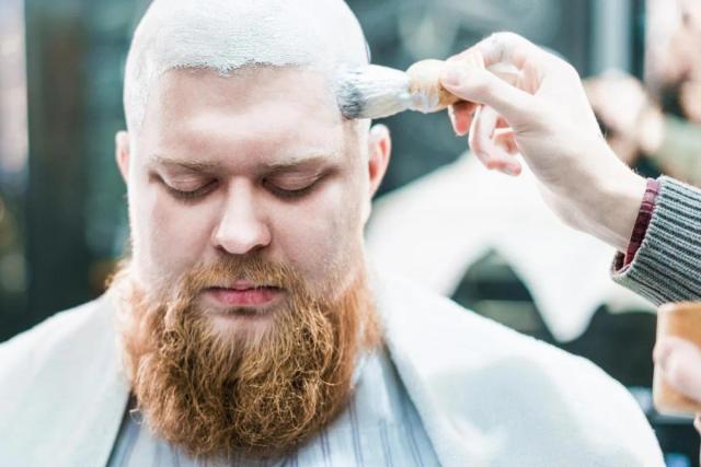 A cut in progress at Barber Group, Luton