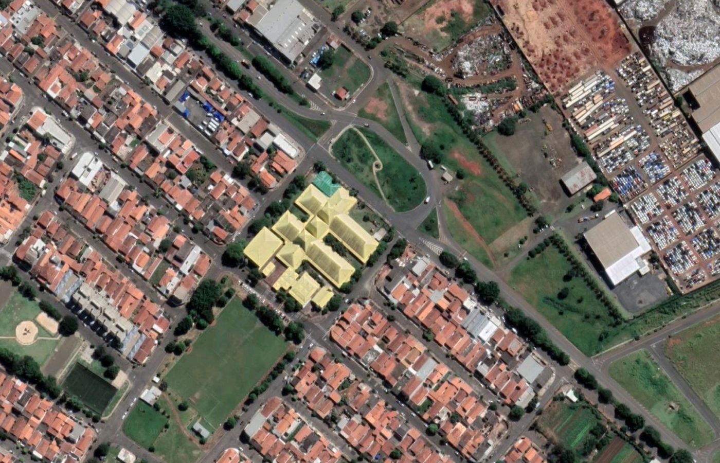 localização da escola