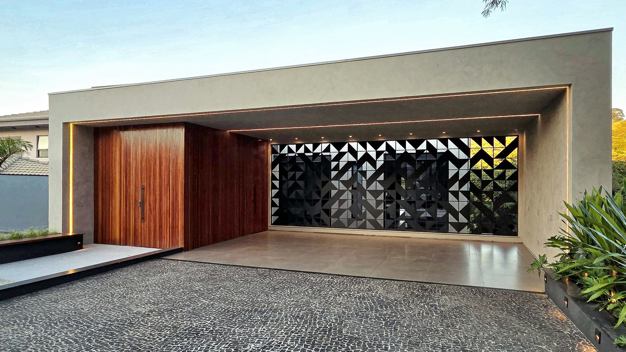 entrada da casa