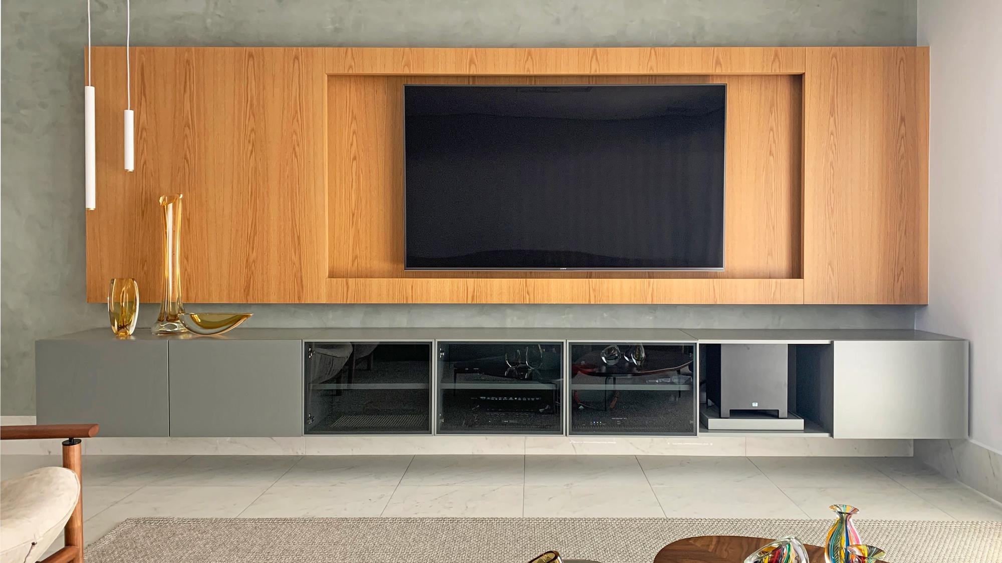 sala de estar e de tv