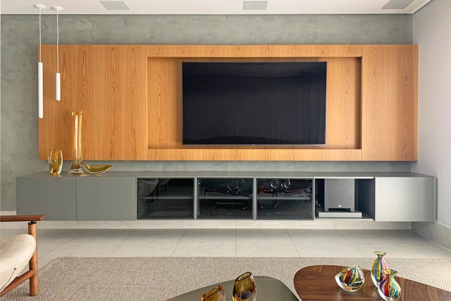 sala de estar e de tv