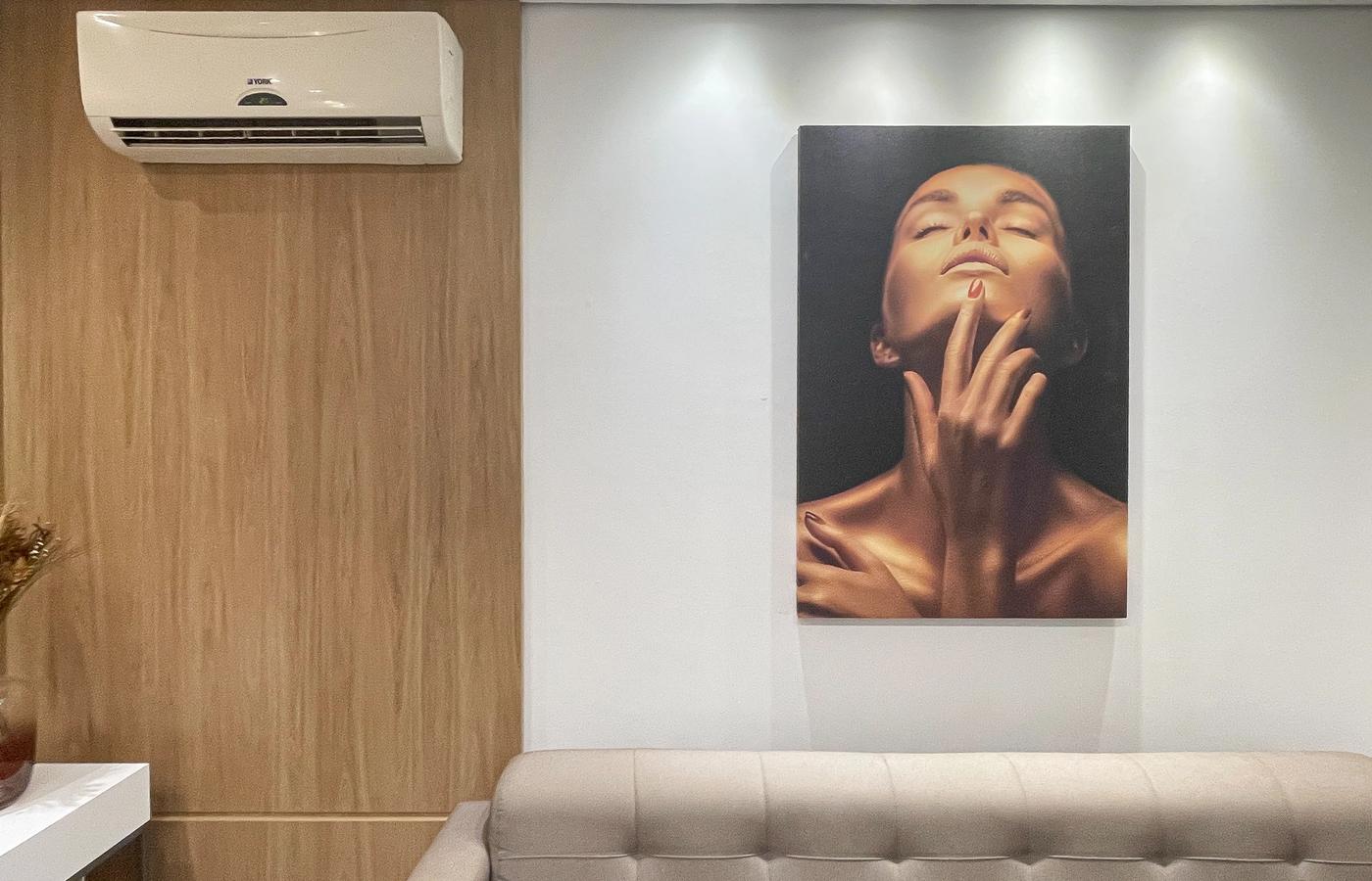 detalhe da sala de espera
