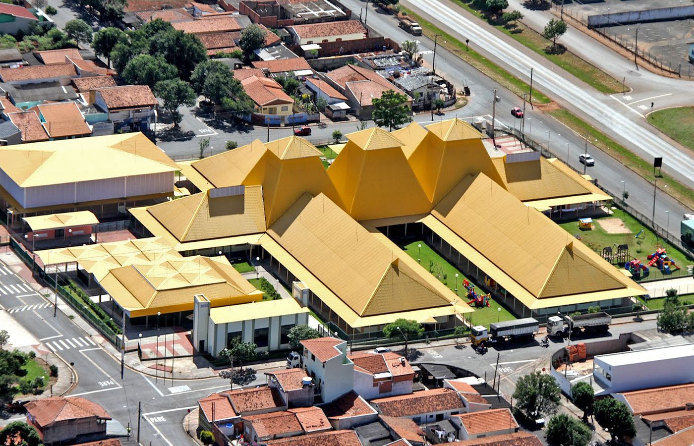 vista geral da escola