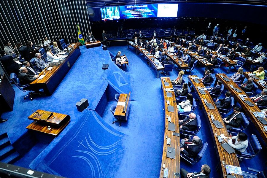 CAU em sessão no plenário do Senado
