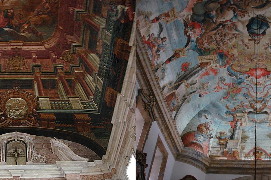 São Paulo em Lisboa e São Francisco de Assis em Ouro Preto