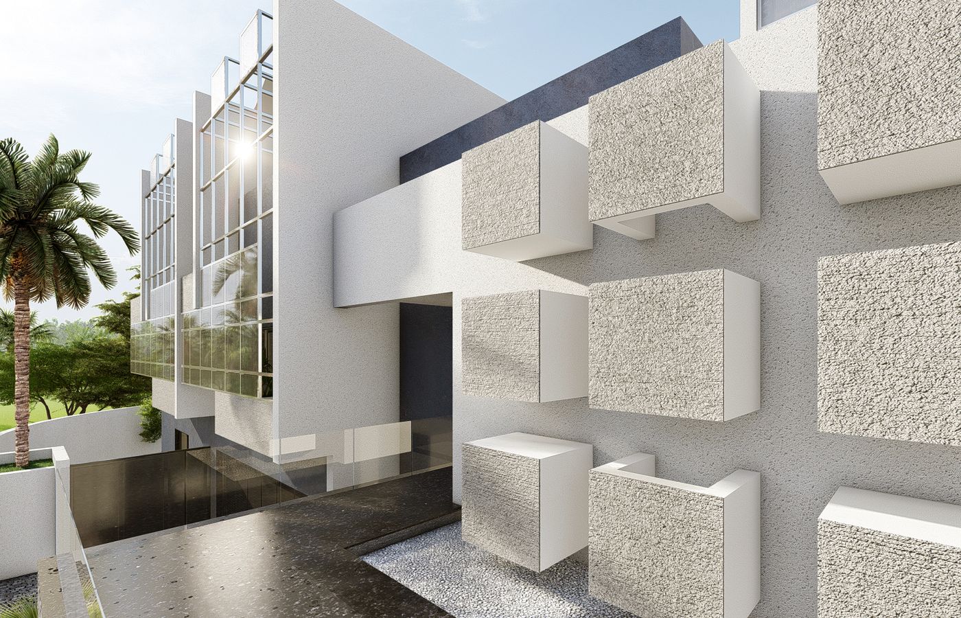 cubos e quebra-sois