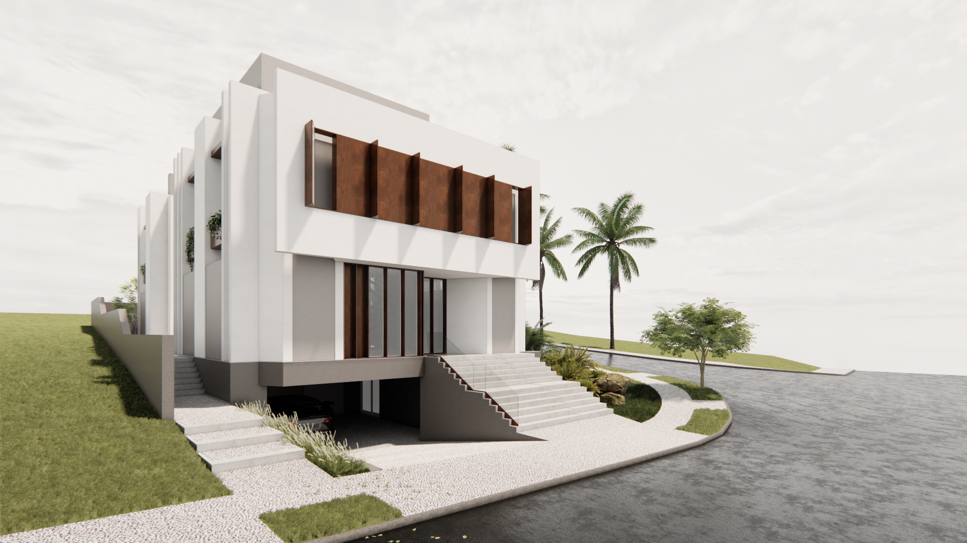frente da casa