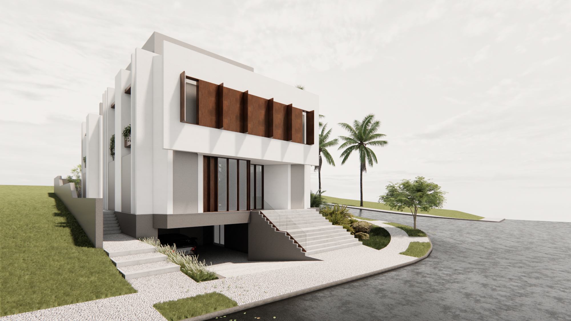 frente da casa