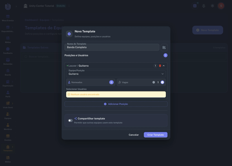 Vaga adicionada - contador de vagas mostra 1