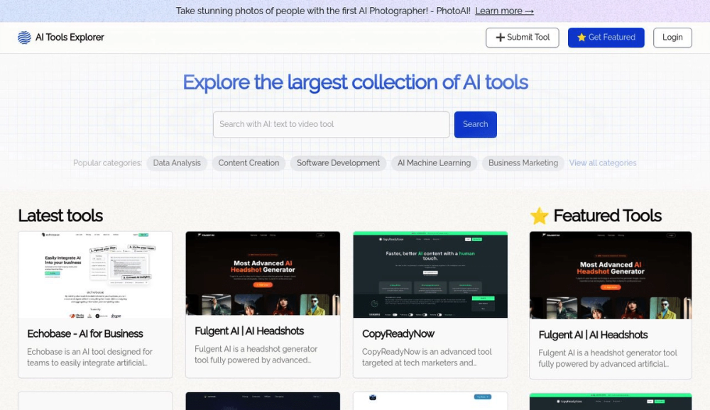 image of AI Tools & Agents Directory