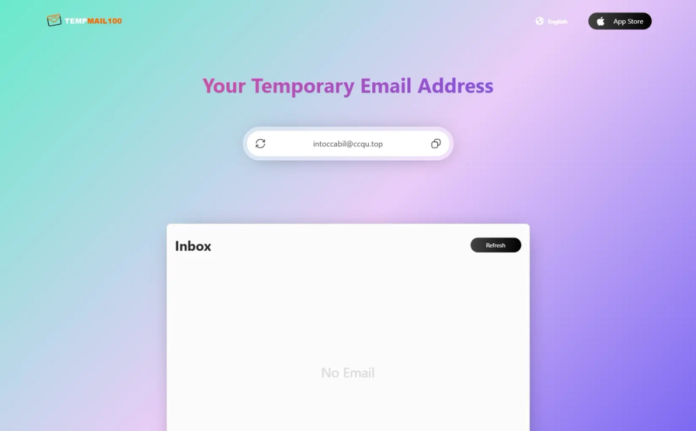 image of TempMail100