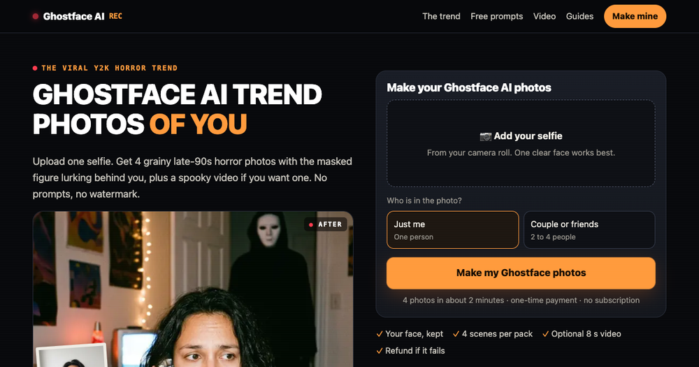image of Ghostface AI image of Ghostface AI