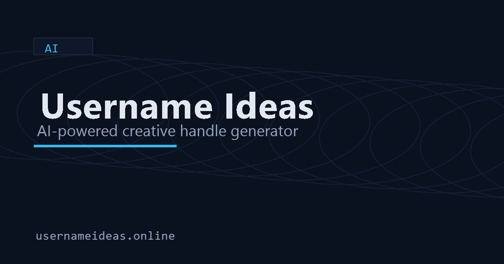 image of AI Username Generator image of AI Username Generator