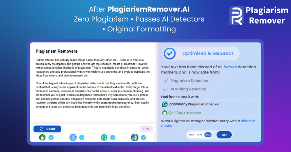 image of PlagiarismRemover.AI image of PlagiarismRemover.AI