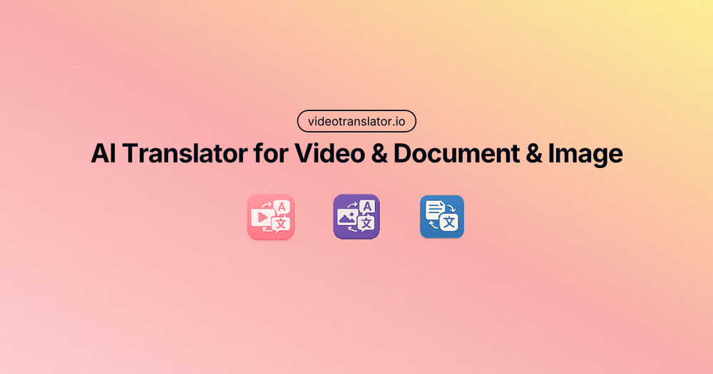 image of VideoTranslator image of VideoTranslator