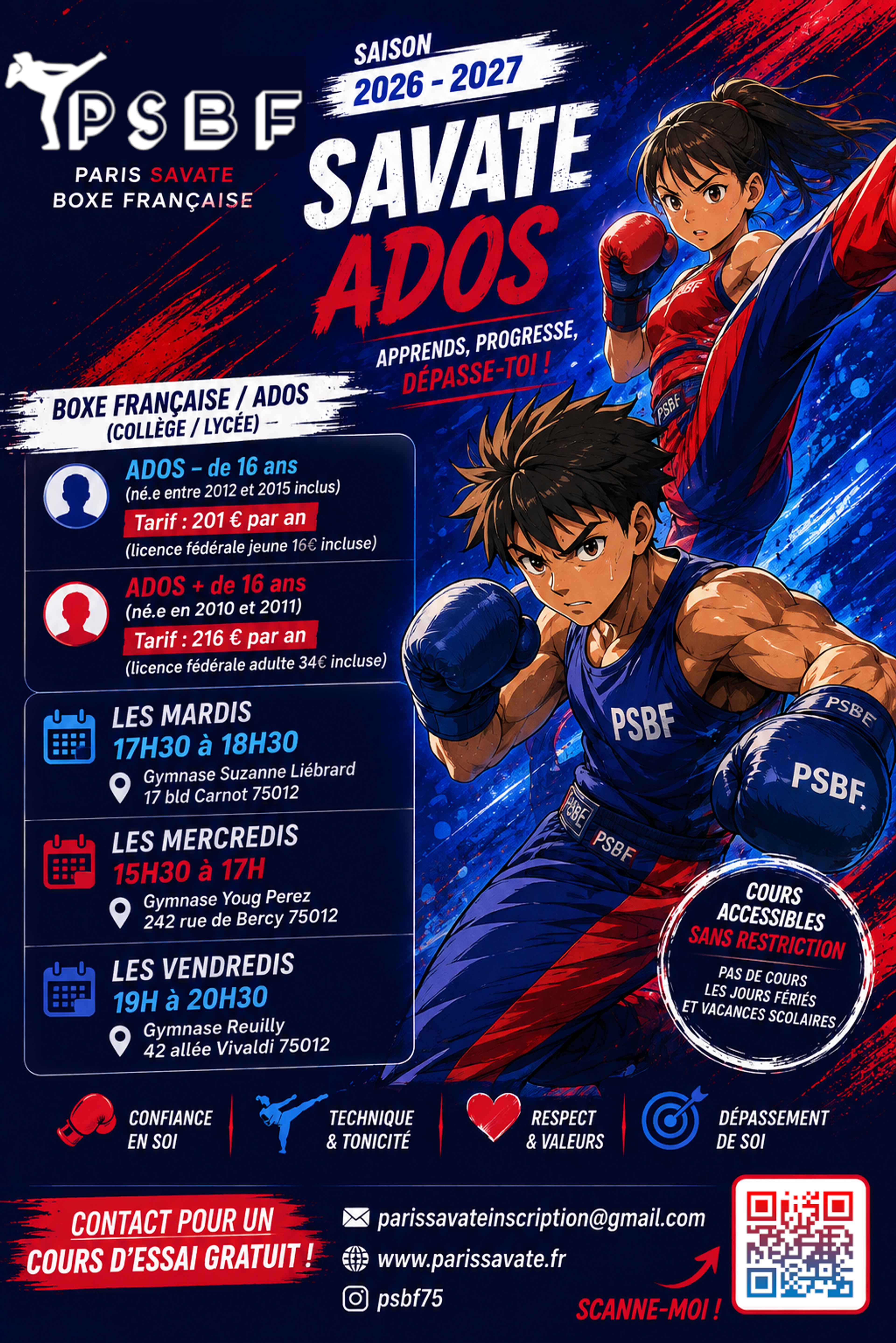 savate ados