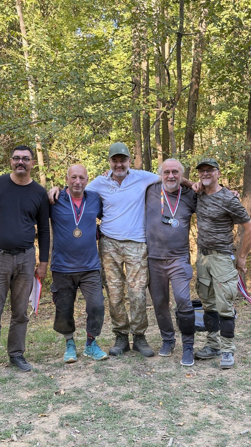 Dobitnici medalja posle proglašenja