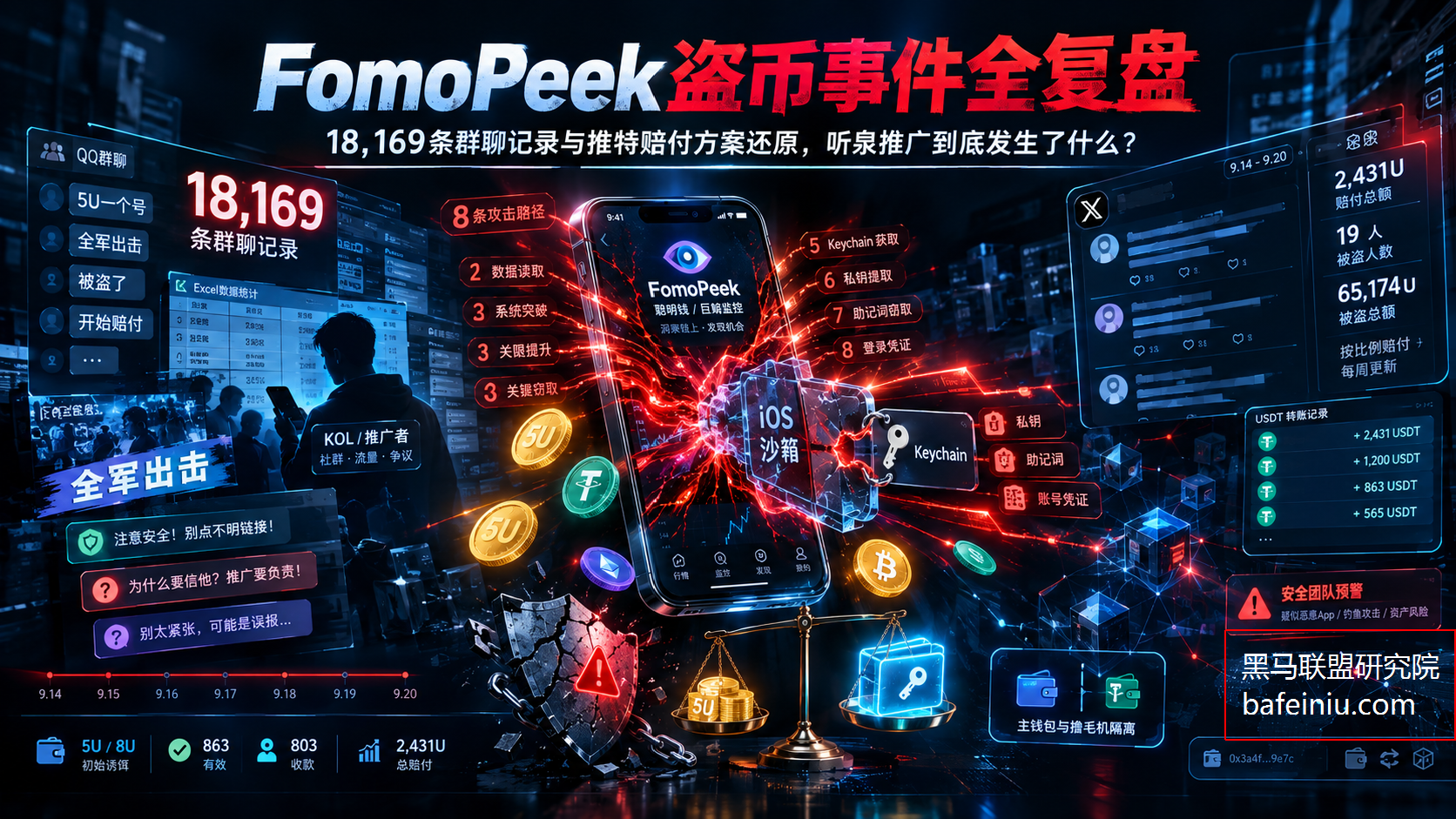 FomoPeek盗币事件全复盘:18,169条群聊记录与推特赔付方案还原,听泉推广到底发生了什么?