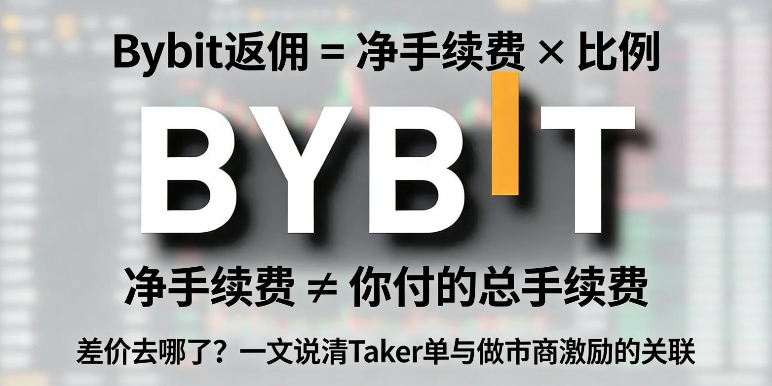 Bybit返佣为什么只有29.7%?看懂净手续费(Net Trading Fee)计算规则