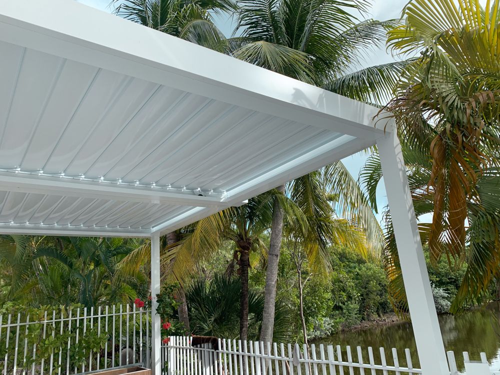 Louvered Roofs project — AB Aluminum & Screens