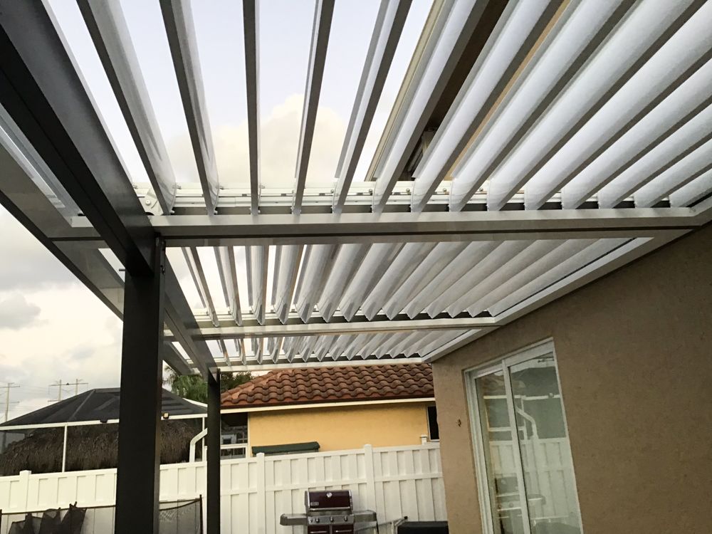 Louvered Roofs project — AB Aluminum & Screens
