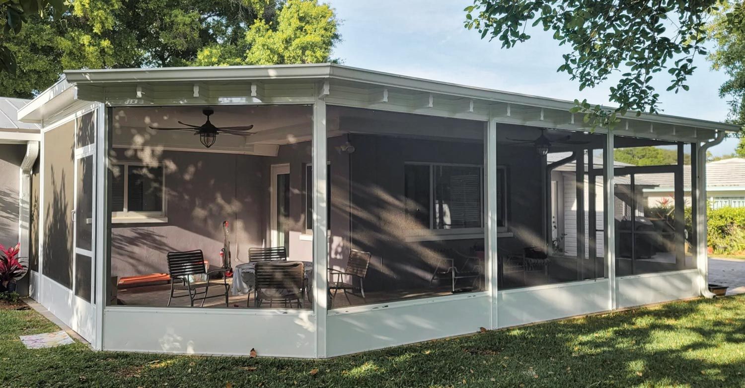Patio Screens project — AB Aluminum & Screens