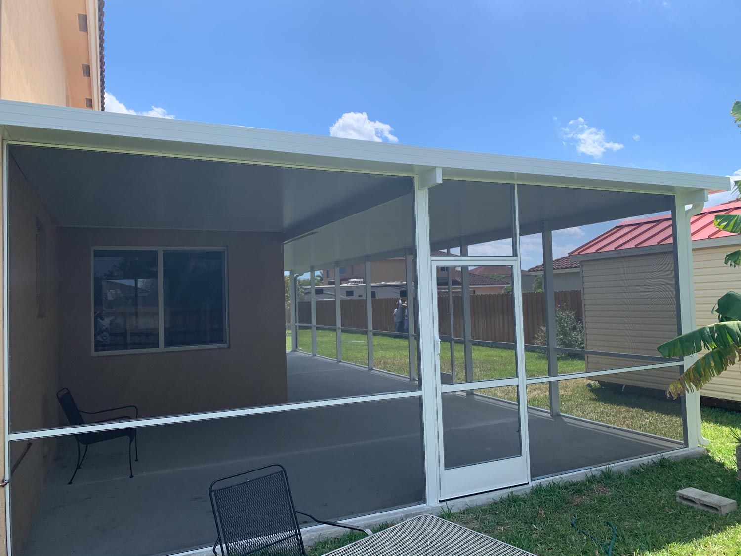 Patio Screens project — AB Aluminum & Screens