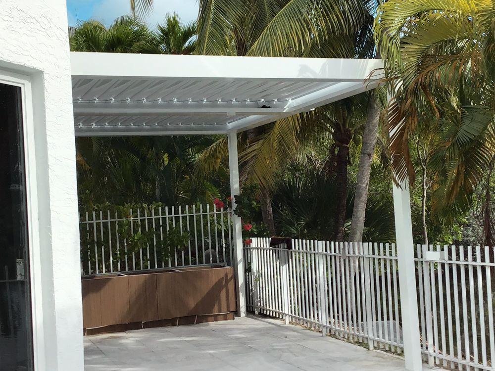 Louvered Roofs project — AB Aluminum & Screens