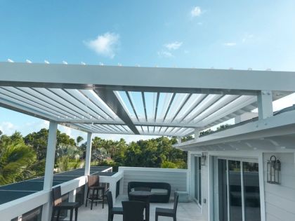 Louvered Roofs project — AB Aluminum & Screens