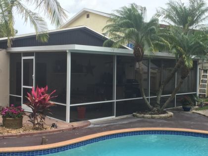 Patio Screens project — AB Aluminum & Screens
