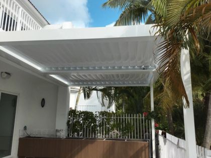 Louvered Roofs project — AB Aluminum & Screens