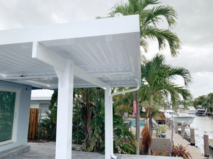 Louvered Roofs project — AB Aluminum & Screens