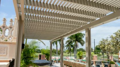 Aluminum pergola in Weston, Broward County — permit timelines in Miami-Dade and Broward