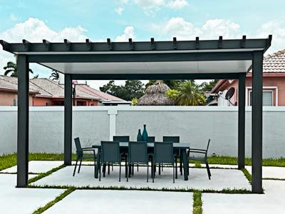 Pergolas project — AB Aluminum & Screens