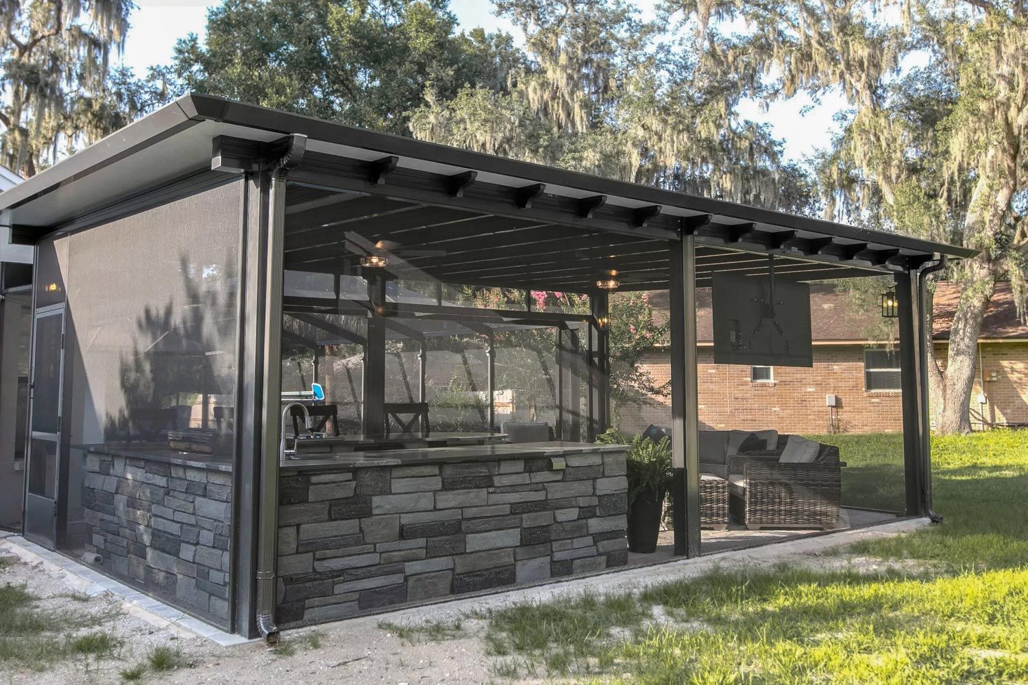 Patio Screens project — AB Aluminum & Screens