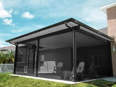 Patio screen enclosure mesh in Southwest Ranches, Broward County — screen mesh guide for South Florida