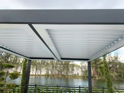 Louvered Roofs project — AB Aluminum & Screens