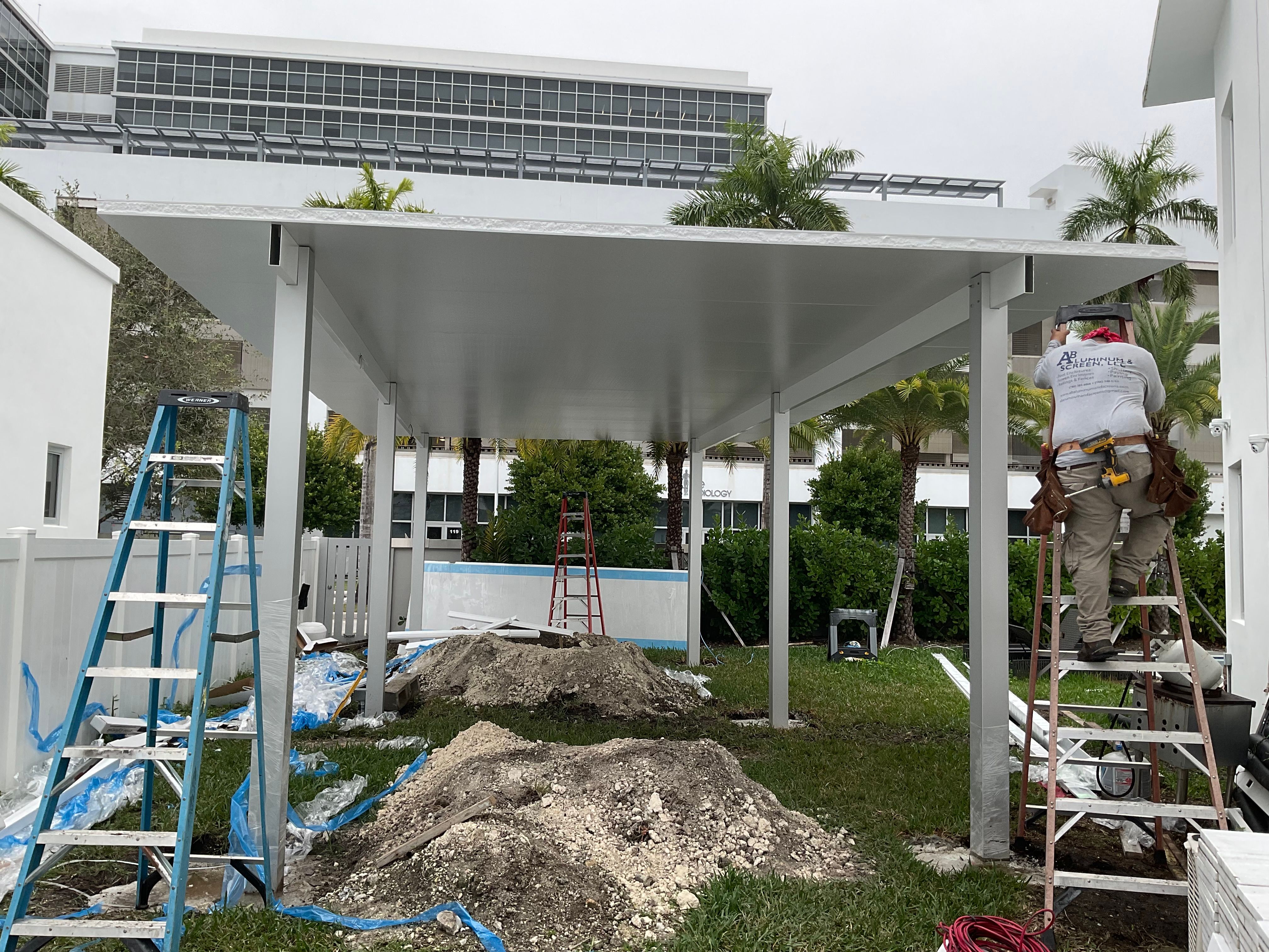 Pergolas project — AB Aluminum & Screens