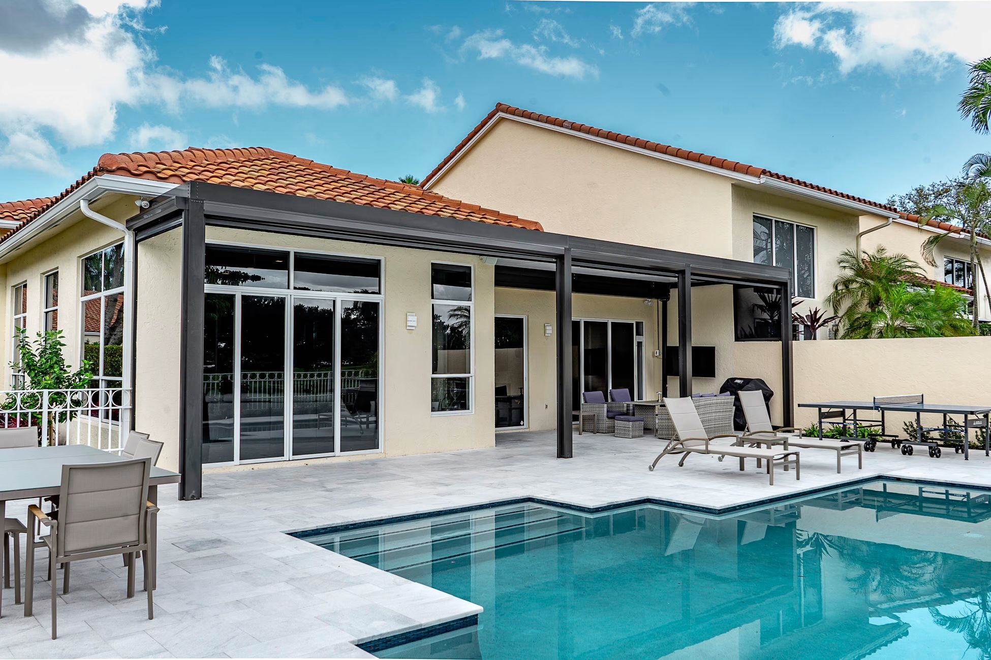 Pergolas project — AB Aluminum & Screens
