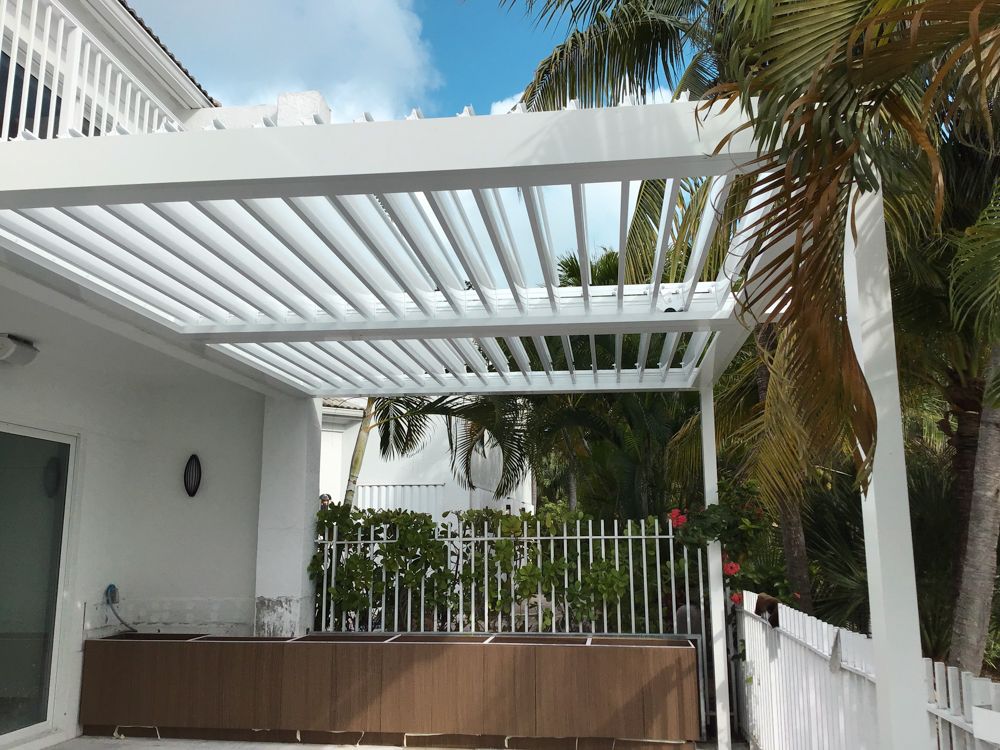 Louvered Roofs project — AB Aluminum & Screens