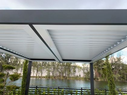 Louvered Roofs project — AB Aluminum & Screens