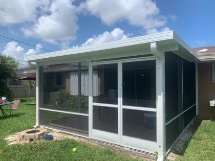 Patio Screens project — AB Aluminum & Screens