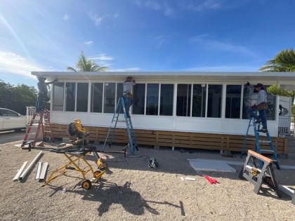 Patio Screens project — AB Aluminum & Screens