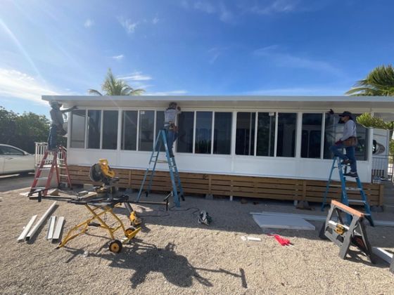 Patio Screens project — AB Aluminum & Screens