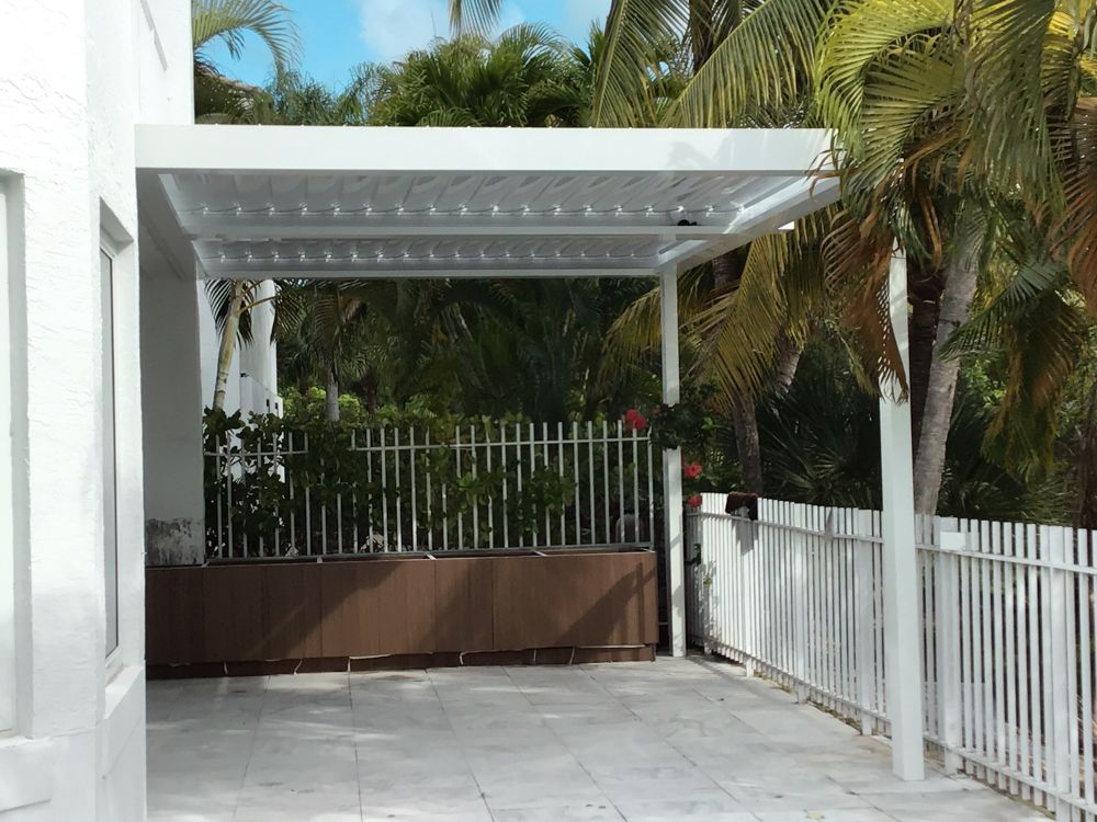 Louvered Roofs project — AB Aluminum & Screens